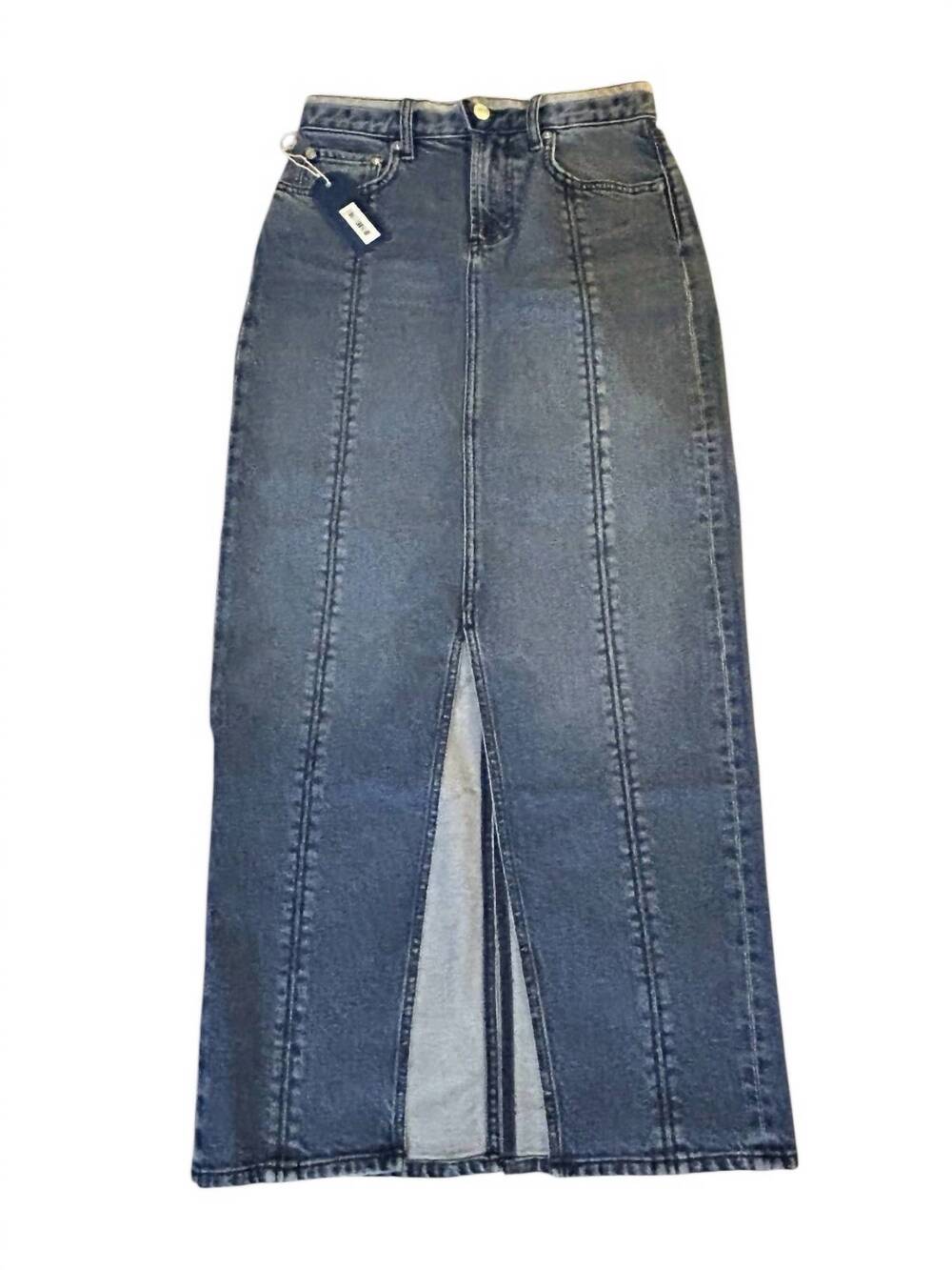 NEW AG JEANS women's lynn skirt in denim